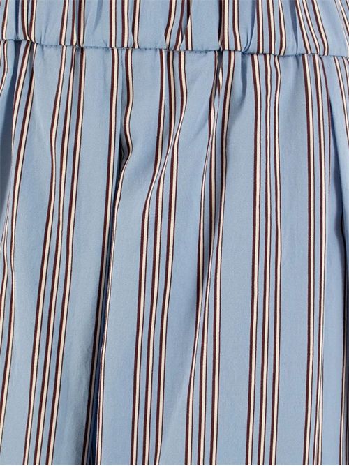Striped cotton midi skirt with elastic waist ANTONELLI FIRENZE | Q9896693B751